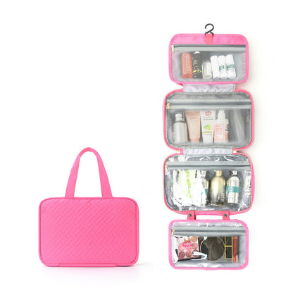 Travel Toiletry Bag with Dry Wet Separation