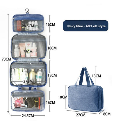 Travel Toiletry Bag with Dry Wet Separation