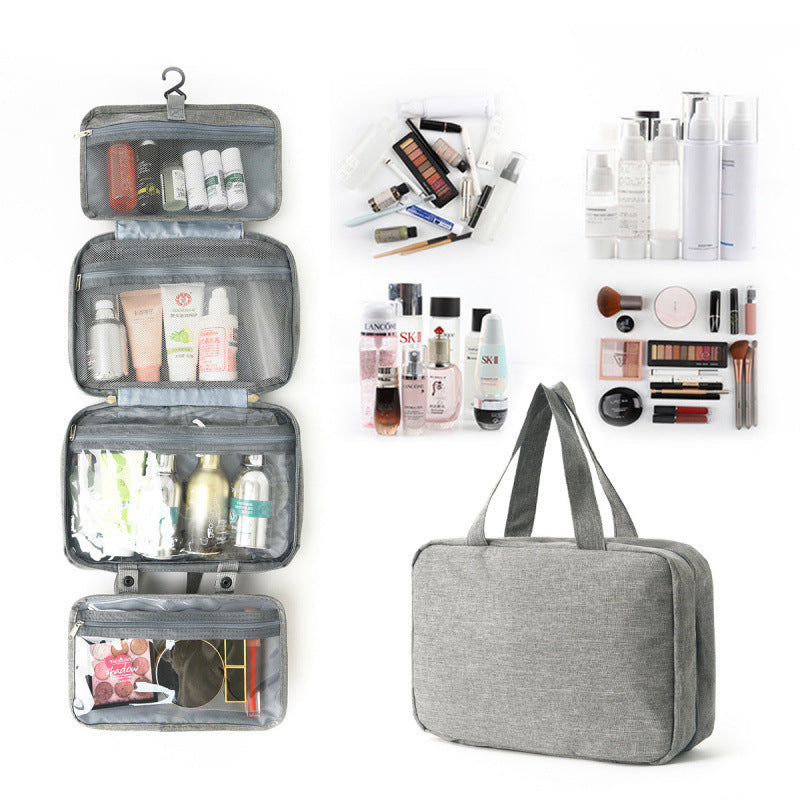 Travel Toiletry Bag with Dry Wet Separation