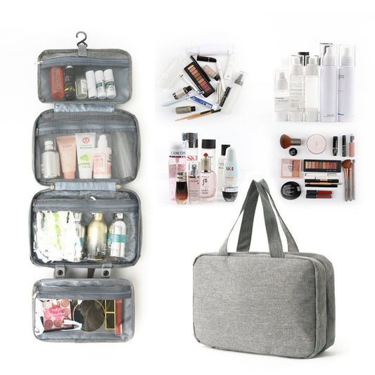Travel Toiletry Bag with Dry Wet Separation
