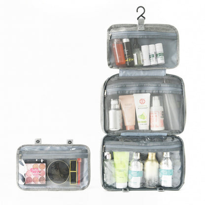 Travel Toiletry Bag with Dry Wet Separation